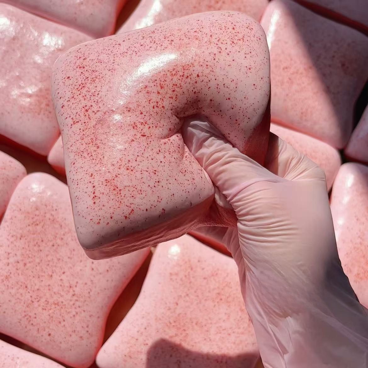 Party Games Young Adults - Soft Simulated Toast Squeeze Stress Relief