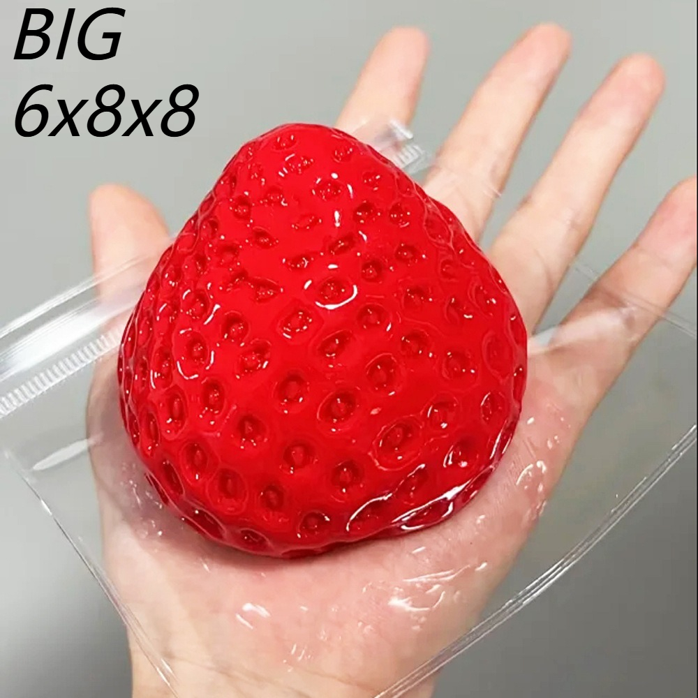 Party Games Young Adults - Strawberry Squeeze Toy Fidget Toy Slow