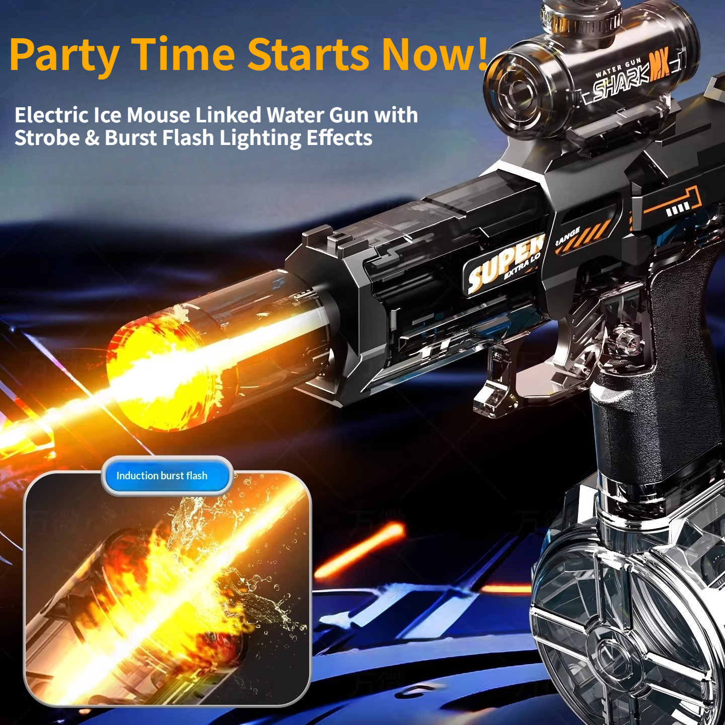 Party Games Kids Outdoor - Electric Water Blaster Gun Children Automatic