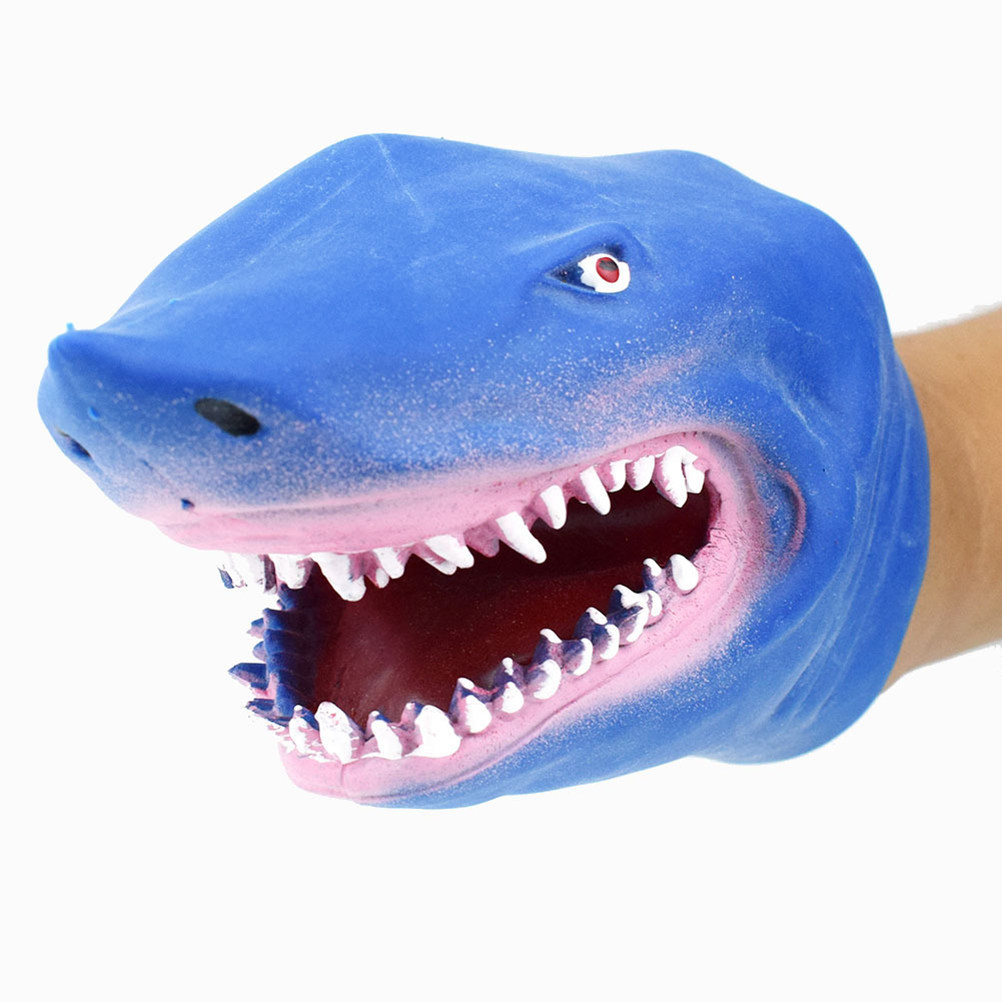 Party Games Animals - Bitting Shark Mouth Hand Puppet Toy