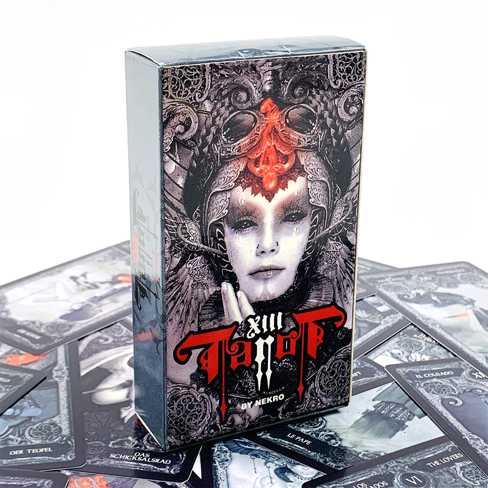 Party Games Mystery - XIII Dark Tarot Cards Deck Board
