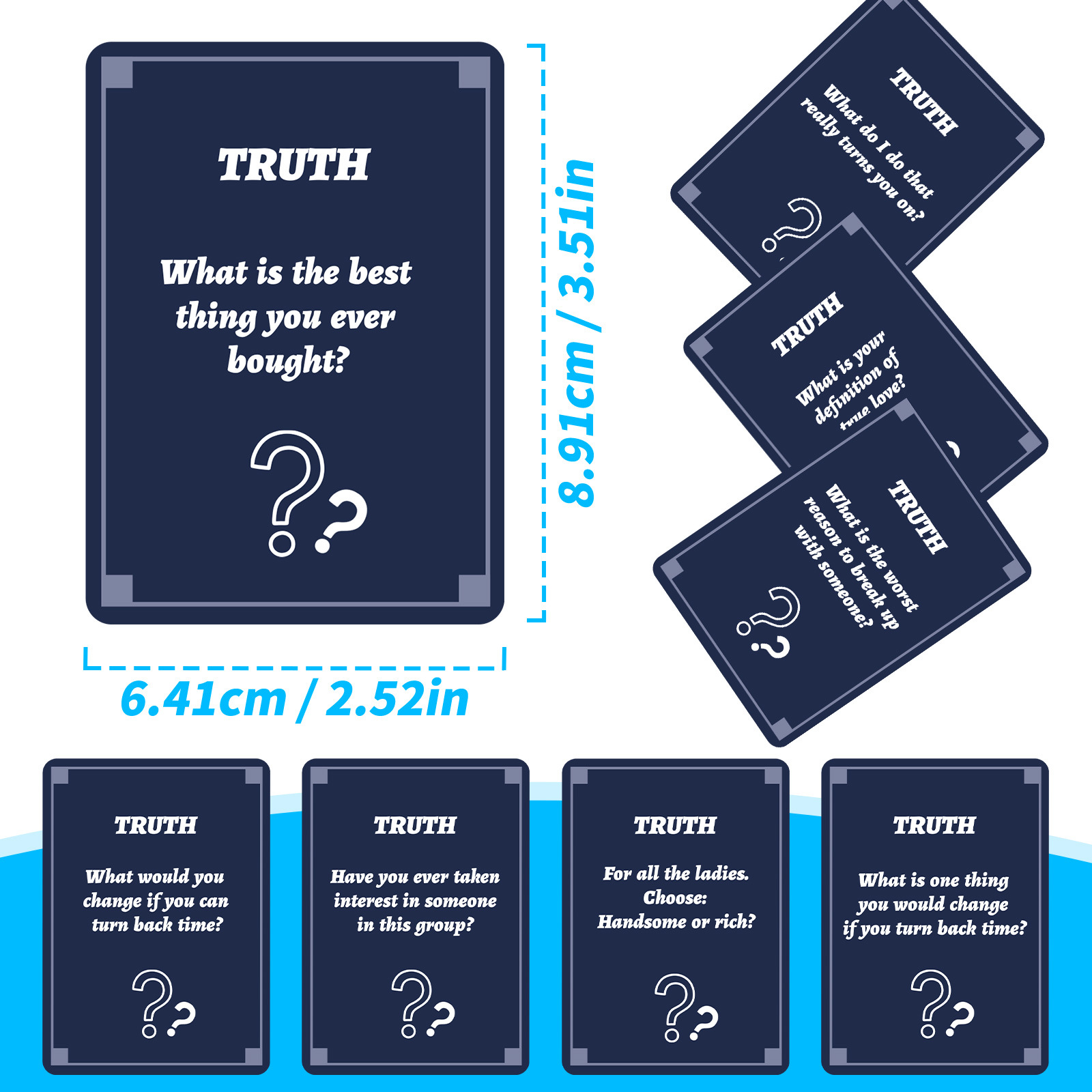 50Pcs Party Game Cards for Adu - Party Games Group For Adults 리뷰 및 가격