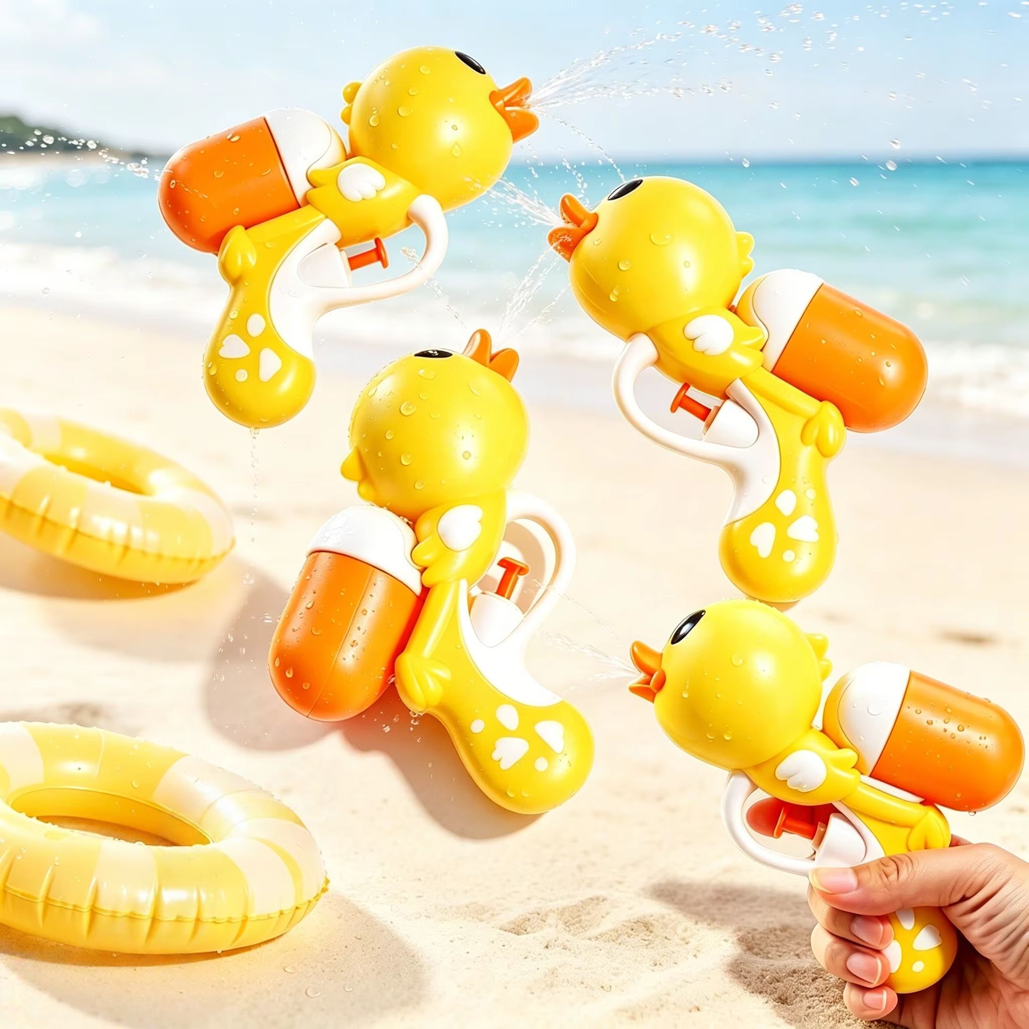 Cute Yellow Duck Water Gun Toy - Party Games Group For Adults 리뷰 및 가격