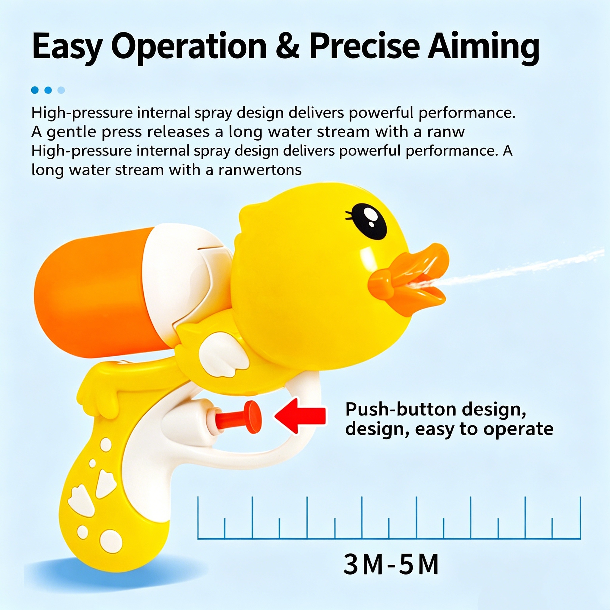 Cute Yellow Duck Water Gun Toy - Party Games Group For Adults 리뷰 및 가격