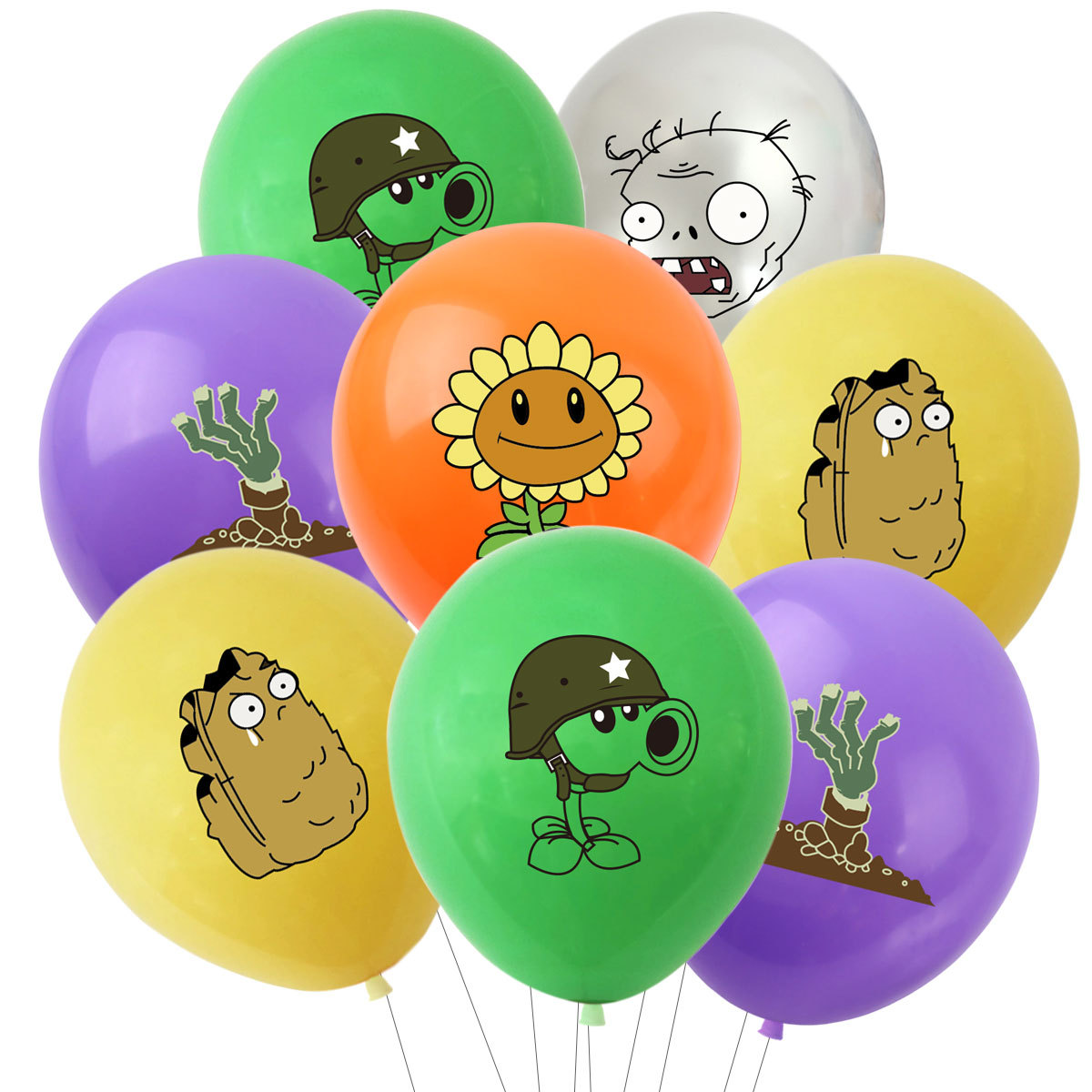 10Pcs 12inch Plants VS Zombies - Zombie Party Games 리뷰 및 가격