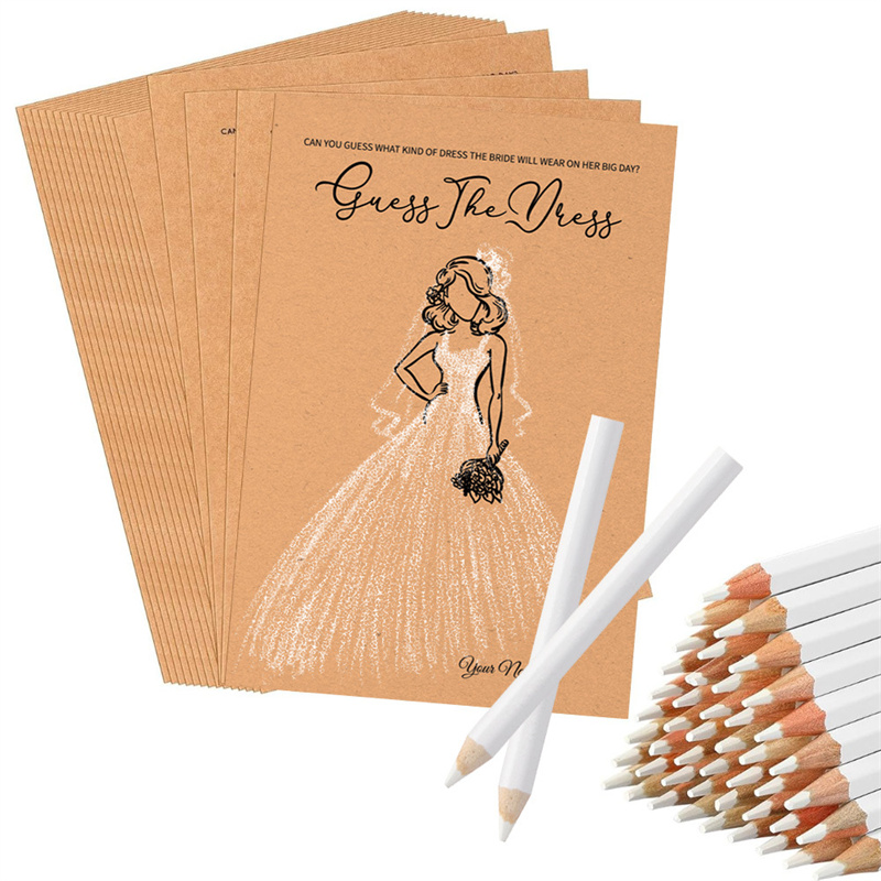 20pcs Guess Dress Game Cards W - Party Games Bridal Shower 리뷰 및 가격