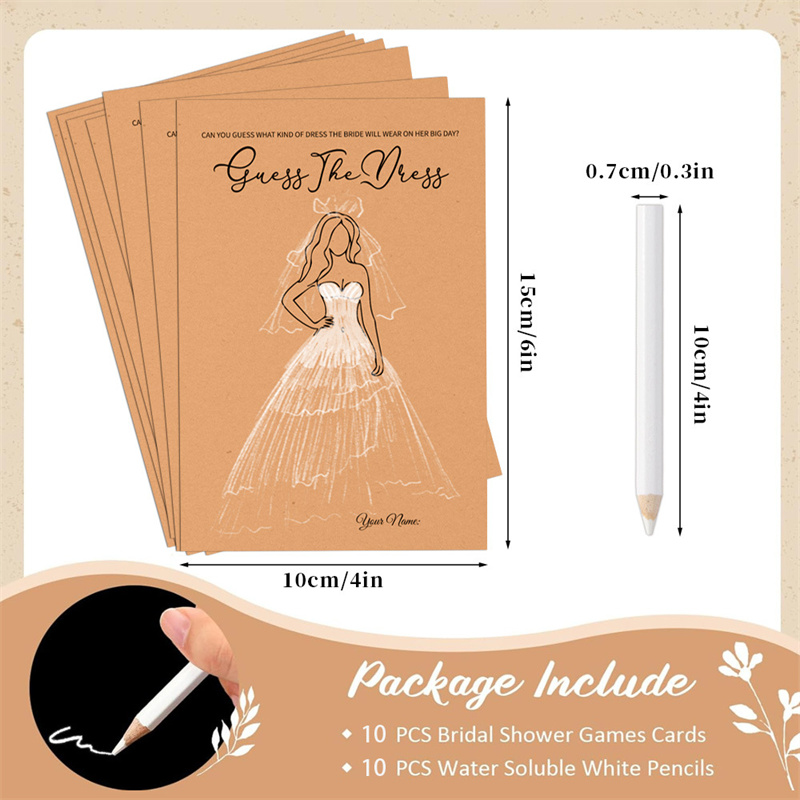 20pcs Guess Dress Game Cards W - Party Games Bridal Shower 리뷰 및 가격