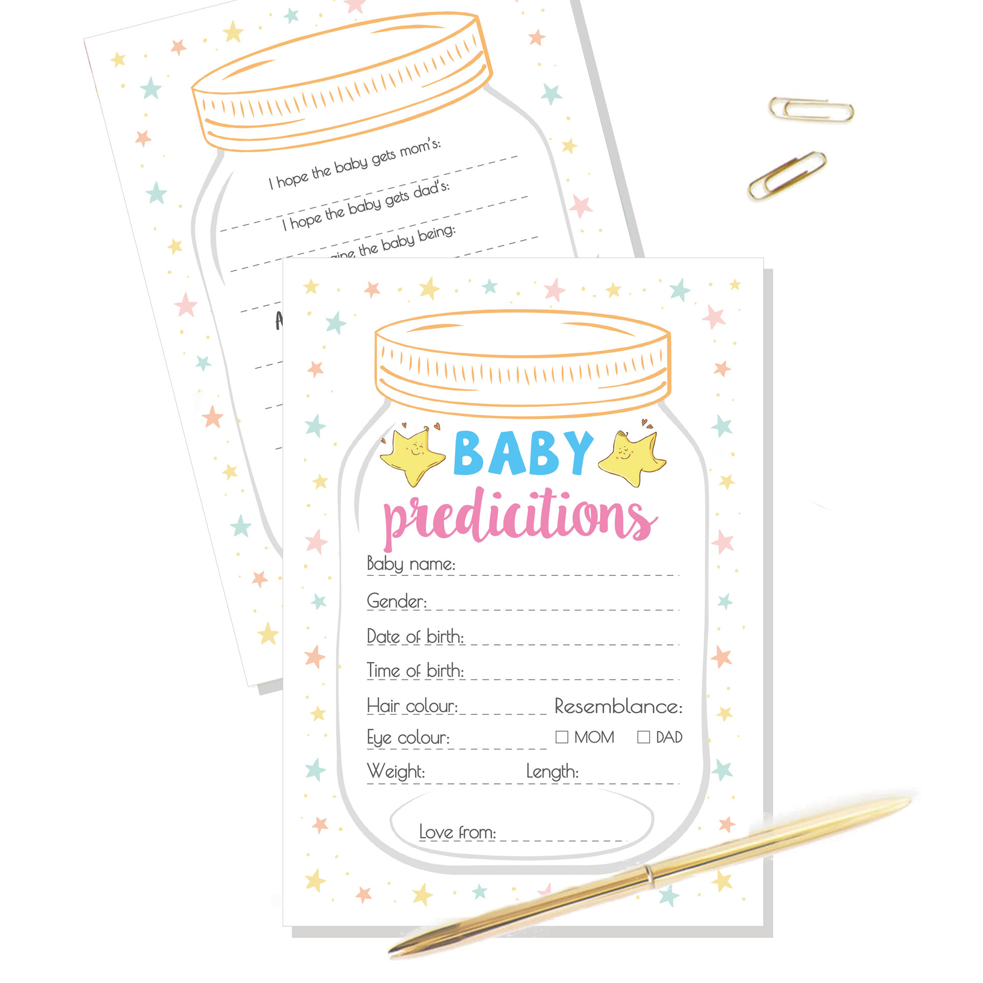 10pcs Gender Reveal Baby Showe - Party Games Group For Adults 리뷰 및 가격