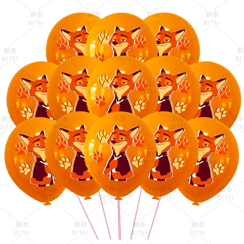 New Zootopia Balloons Wild Ani - Party Games Animals 리뷰 및 가격