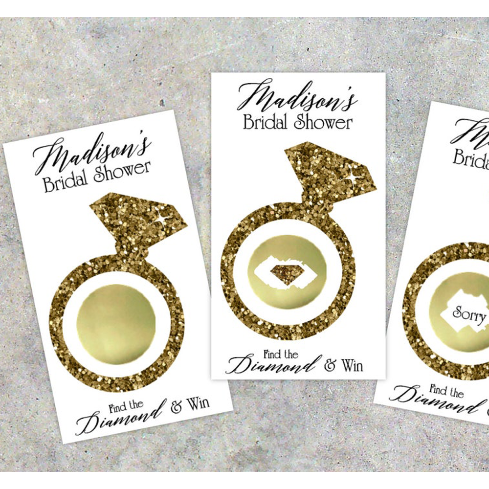 Bridal Shower Scratch Off Game - Party Games Bridal Shower 리뷰 및 가격