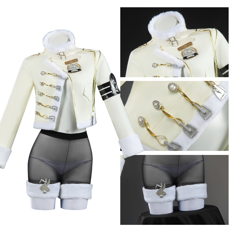 Anime Blanc Cosplay Costume Wi - Party Games Animals 리뷰 및 가격
