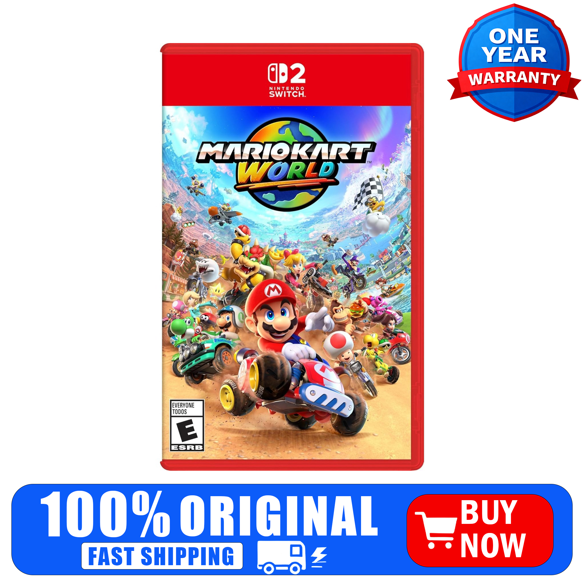 Mario Kart World Physical Vide - Party Games Physical 리뷰 및 가격
