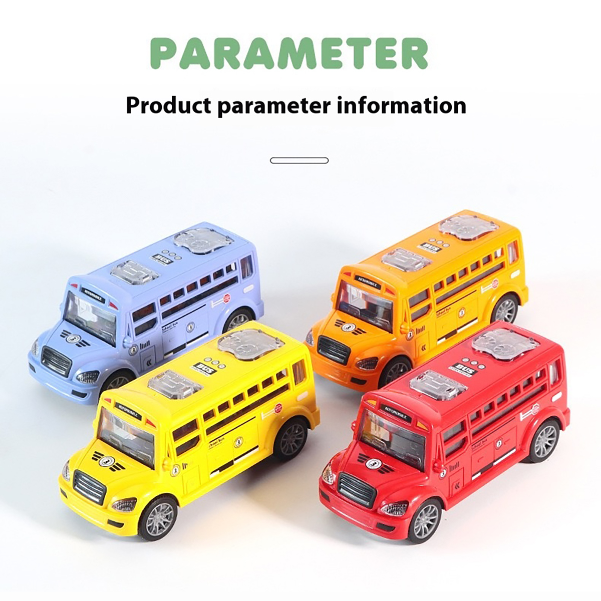 1 Piece School Bus Toy Inertia - Party Games Bus 리뷰 및 가격