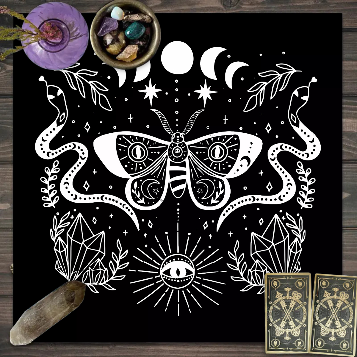 1pc Tarot card tablecloth, mys - Party Games Mystery 리뷰 및 가격