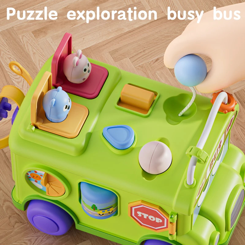 Montessori Educational Baby Bu - Party Games Bus 리뷰 및 가격