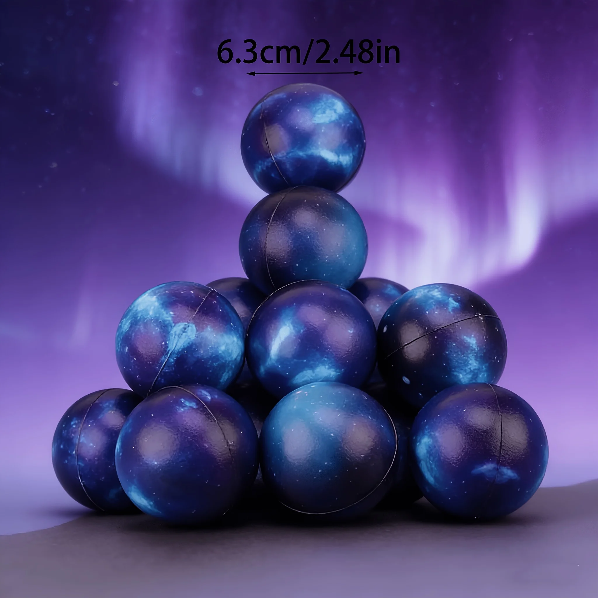 6 2.48-inch star ball toys, pa - Party Games Physical 리뷰 및 가격