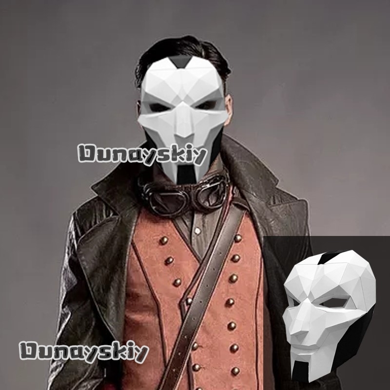 AKhada Jhin Oni Mask DIY Paper - Party Games Young Adults 리뷰 및 가격