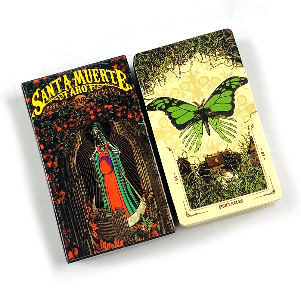 New Santa Muerte Tarot Cards 7 - Party Games Mystery 리뷰 및 가격