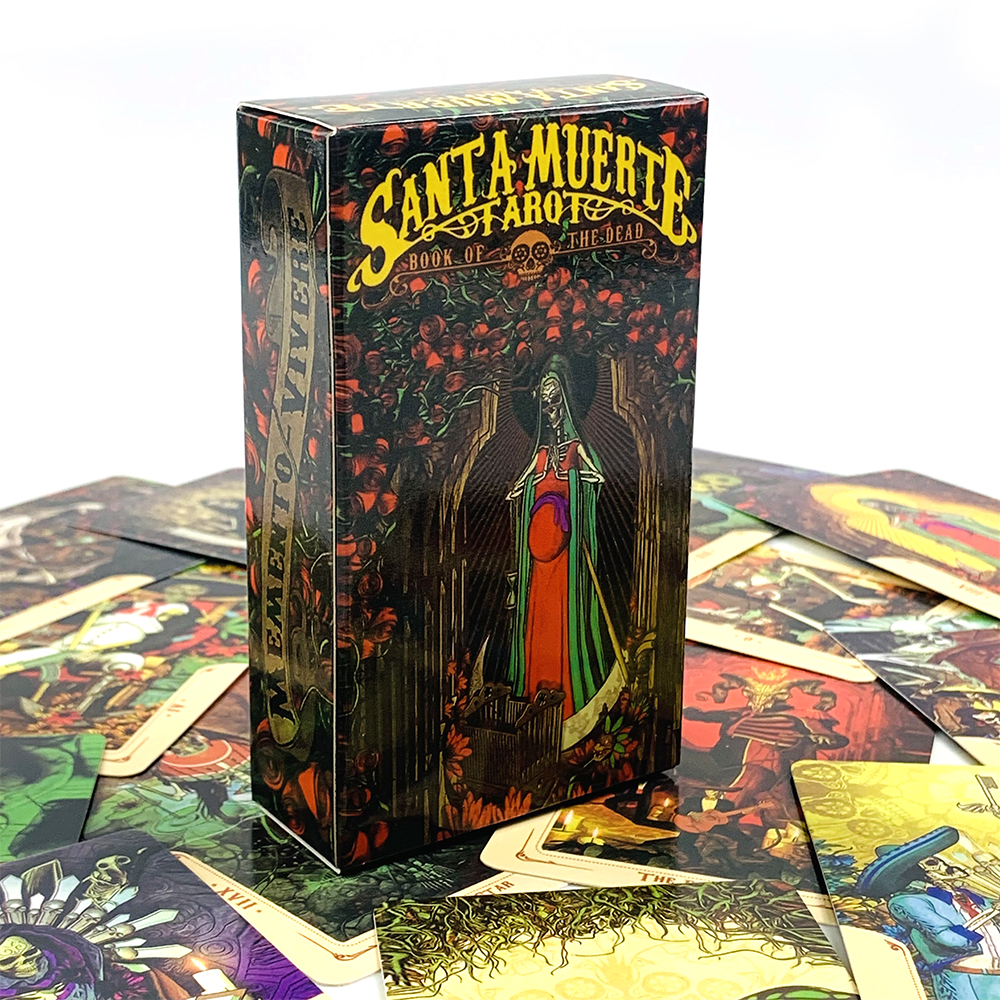 New Santa Muerte Tarot Cards 7 - Party Games Mystery 리뷰 및 가격