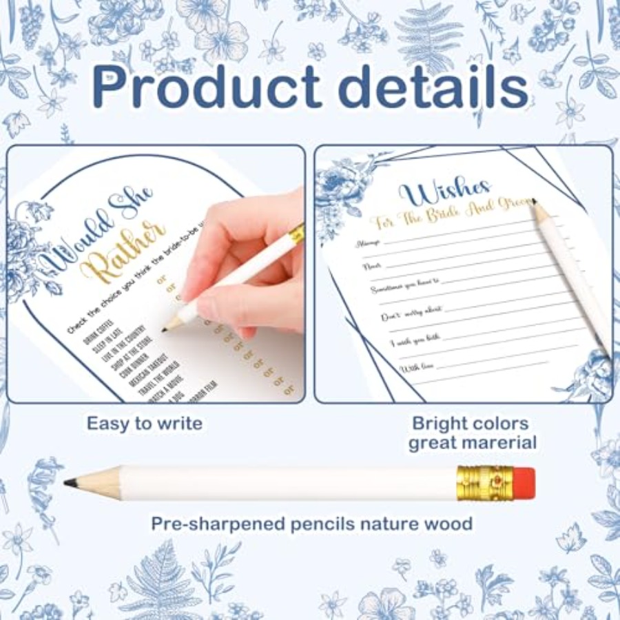145 Pieces Bridal Shower Game  - Party Games Bridal Shower 리뷰 및 가격