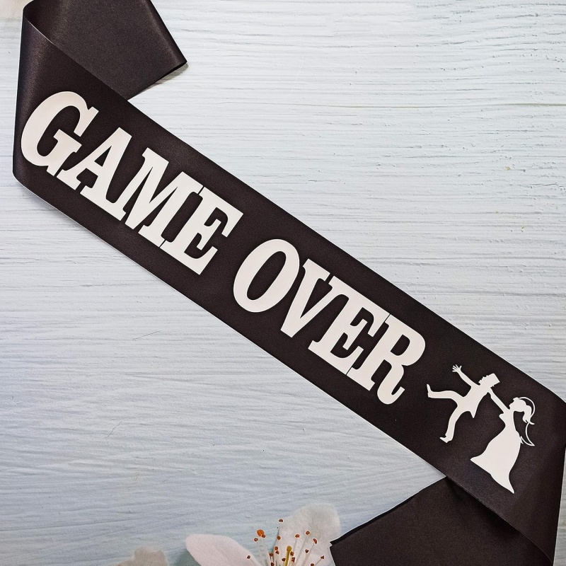 Game Over Bachelor Party Groom - Party Games Bridal Shower 리뷰 및 가격