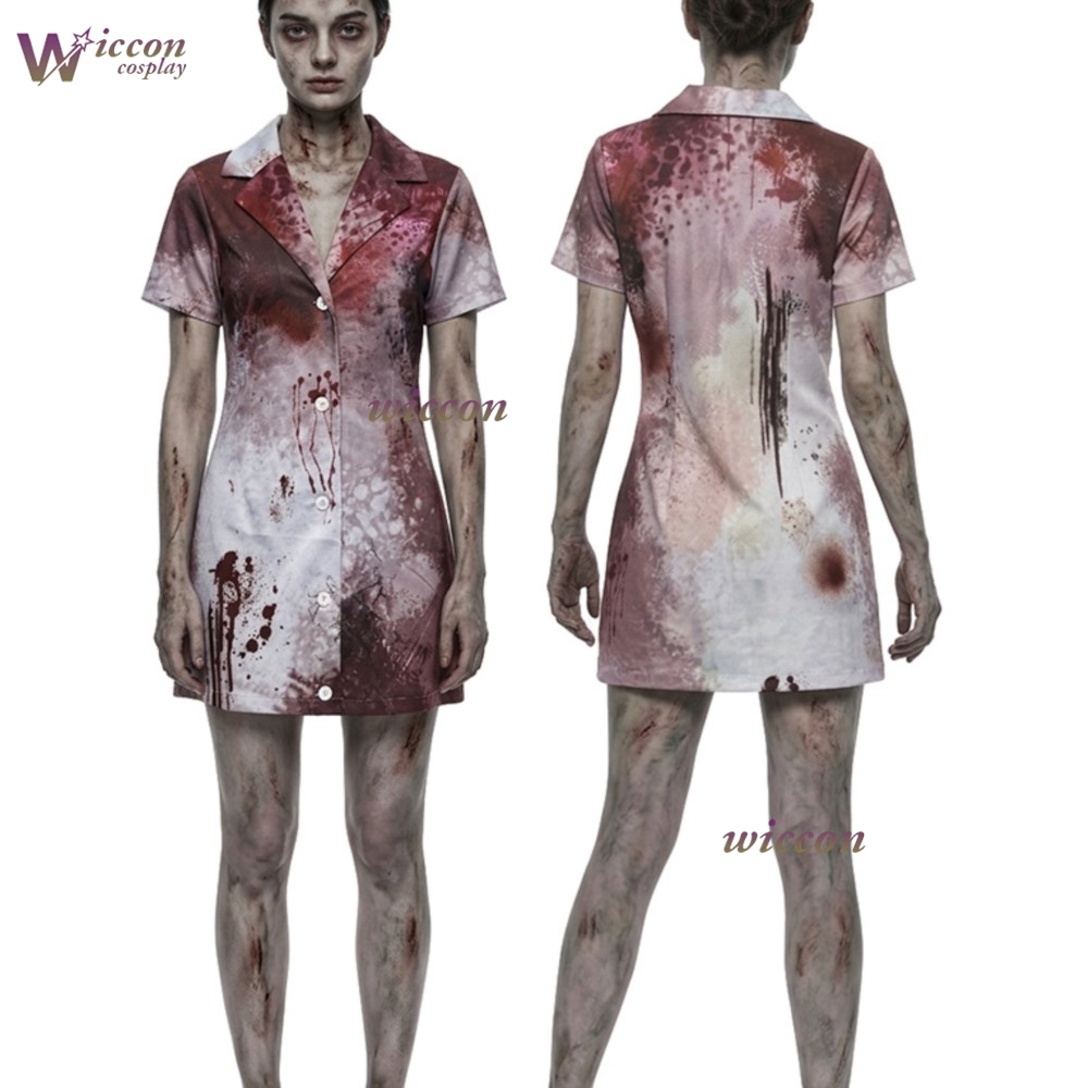 YNot Cos Zombie Nurse Costume  - Zombie Party Games 리뷰 및 가격