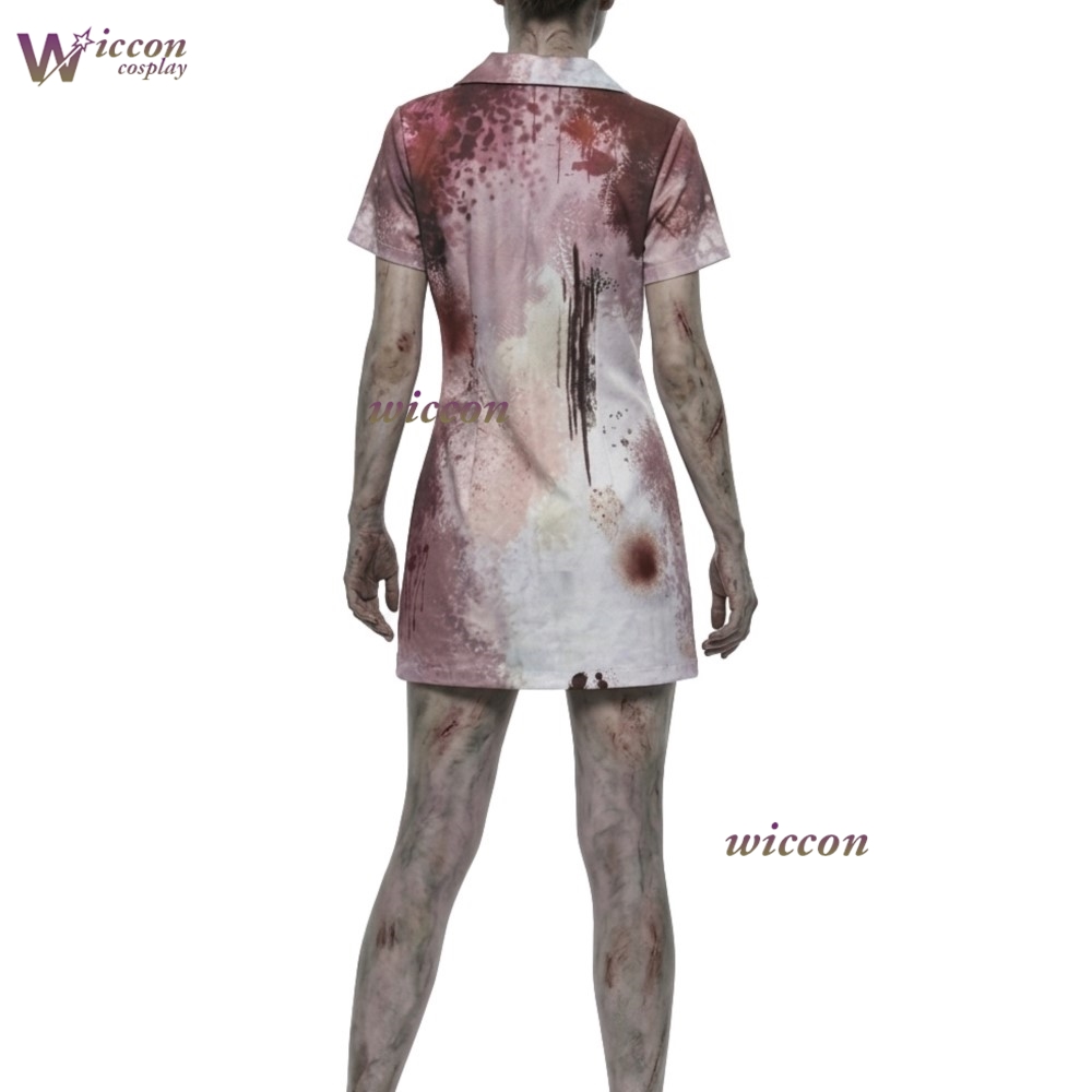 YNot Cos Zombie Nurse Costume  - Zombie Party Games 리뷰 및 가격