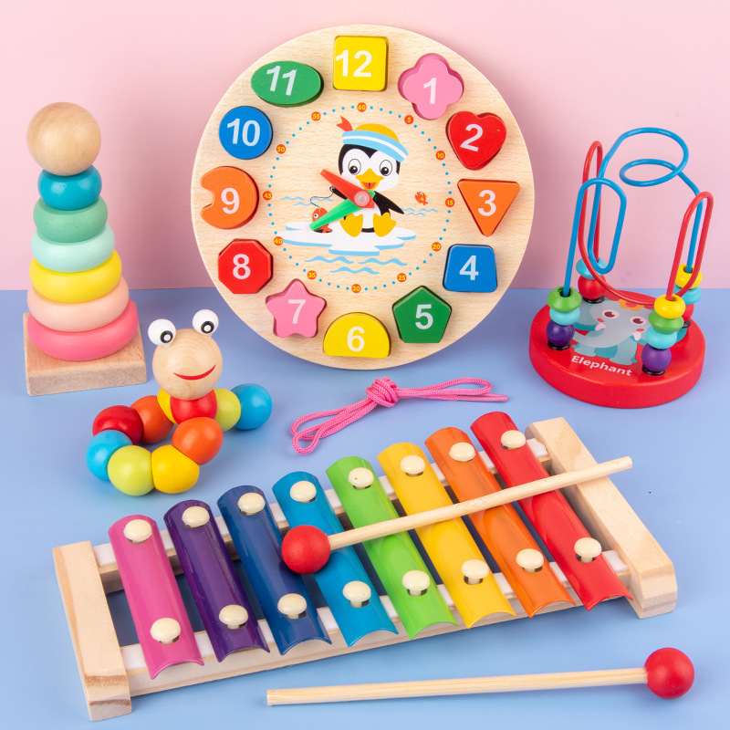 Montessori Baby Toys Kids 3D W - Party Games Animals 리뷰 및 가격