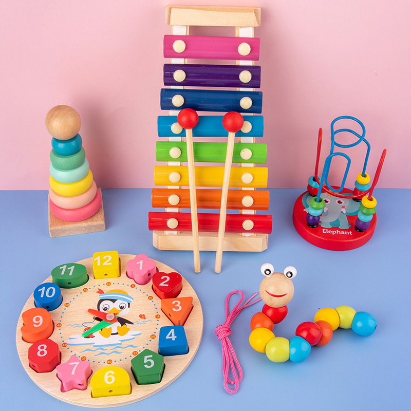 Montessori Baby Toys Kids 3D W - Party Games Animals 리뷰 및 가격
