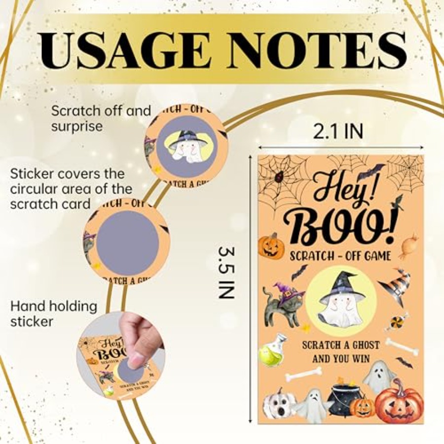 Halloween Games -50 Pack, Scra - Party Games Group For Adults 리뷰 및 가격