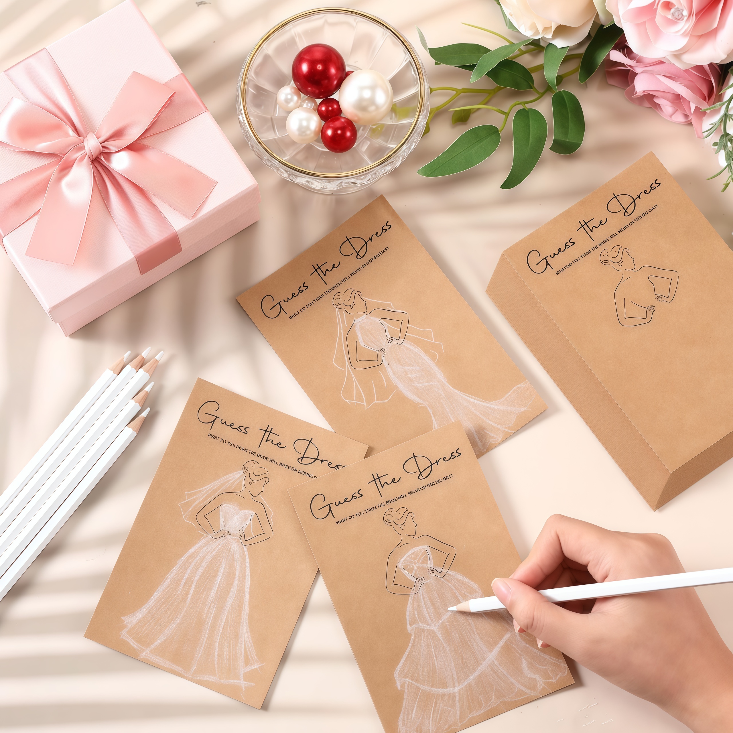 20PCS Guess The Dress Bridal S - Party Games Bridal Shower 리뷰 및 가격