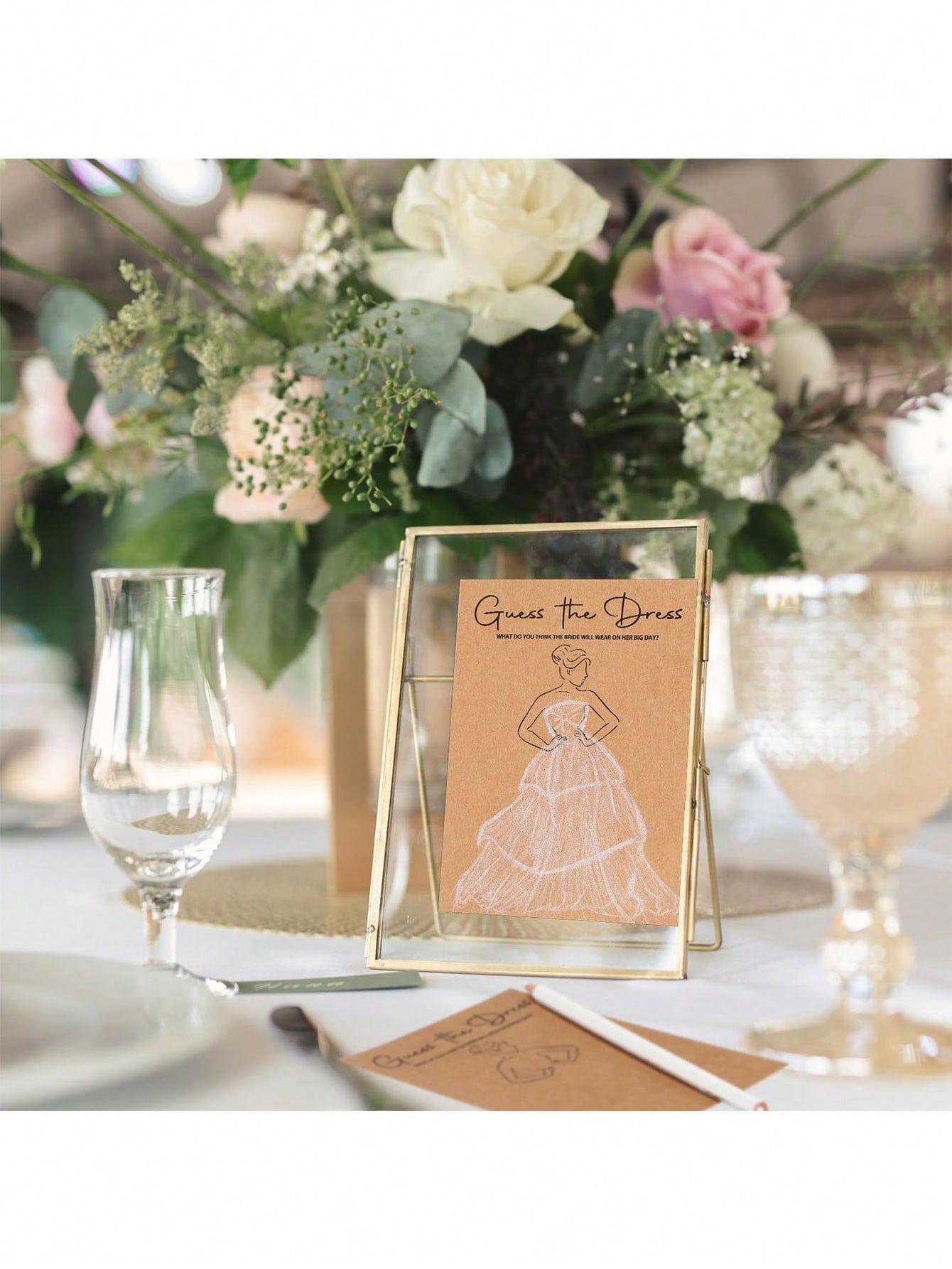 20/40pcs Dress Guessing Bridal - Party Games Bridal Shower 리뷰 및 가격