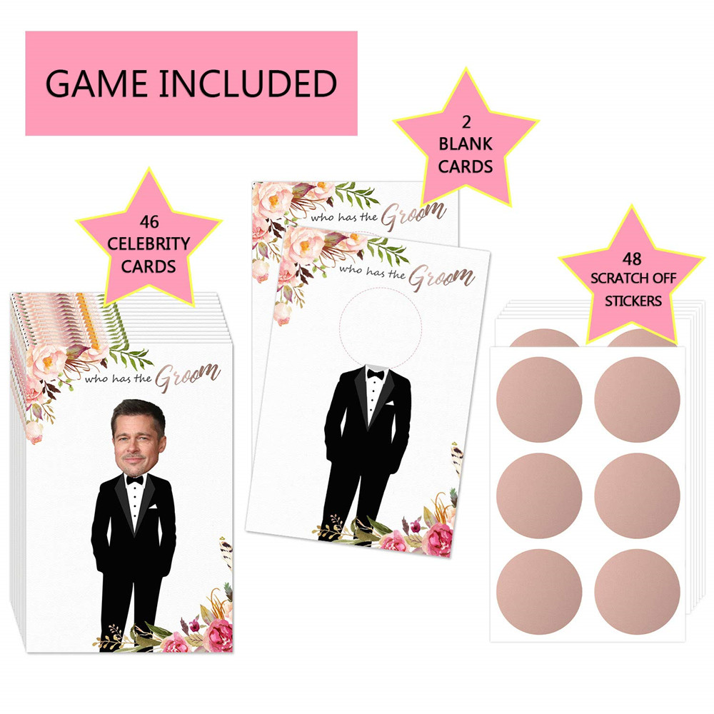 Bridal Shower Games - Who Has  - Party Games Bridal Shower 리뷰 및 가격