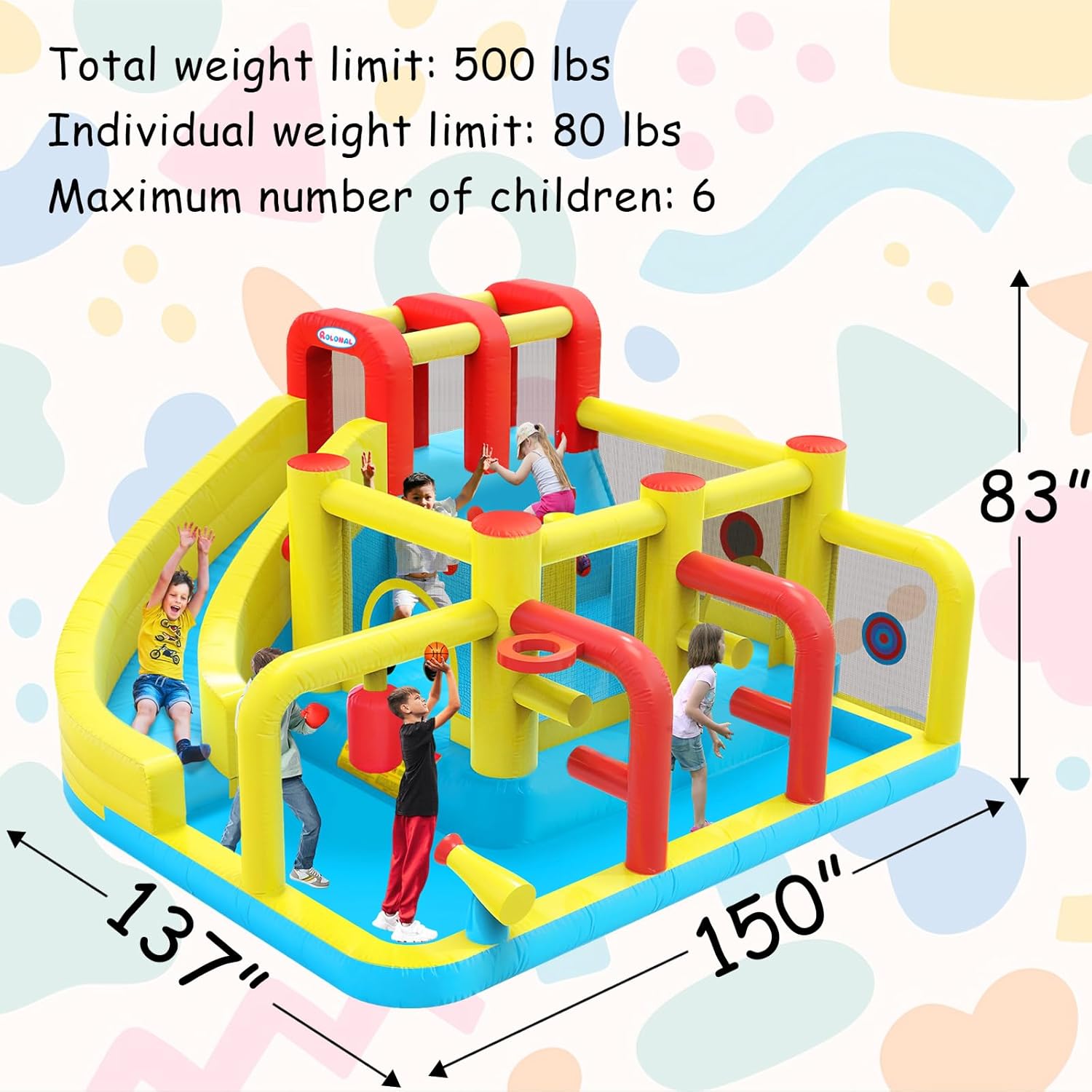 Kids Inflatable Water Slide Bo - Party Games Kids Outdoor 리뷰 및 가격