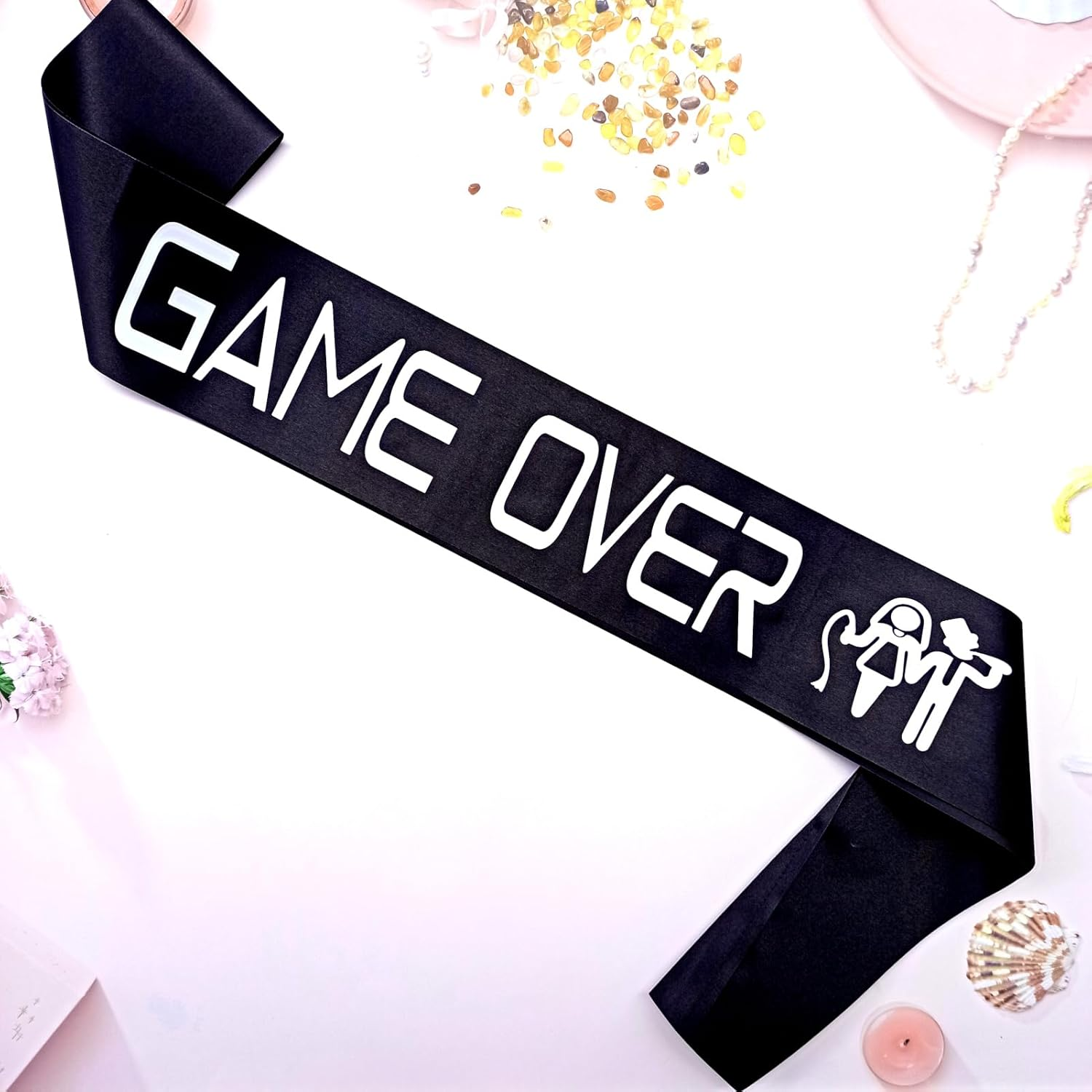 1pcs Game Over Groom To Be Gro - Party Games Bridal Shower 리뷰 및 가격
