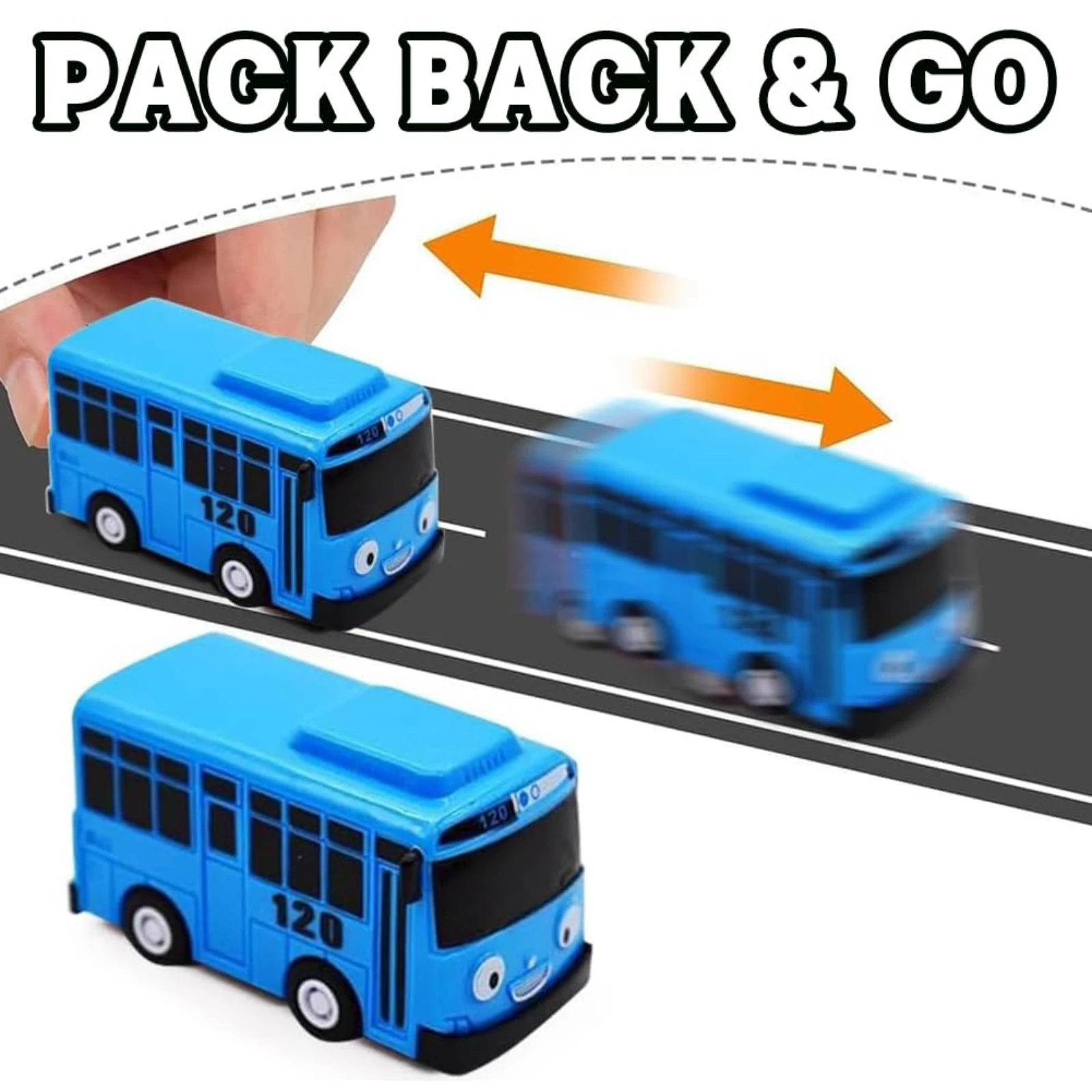Mini Pull Back Tayo Bus Toy Se - Party Games Bus 리뷰 및 가격