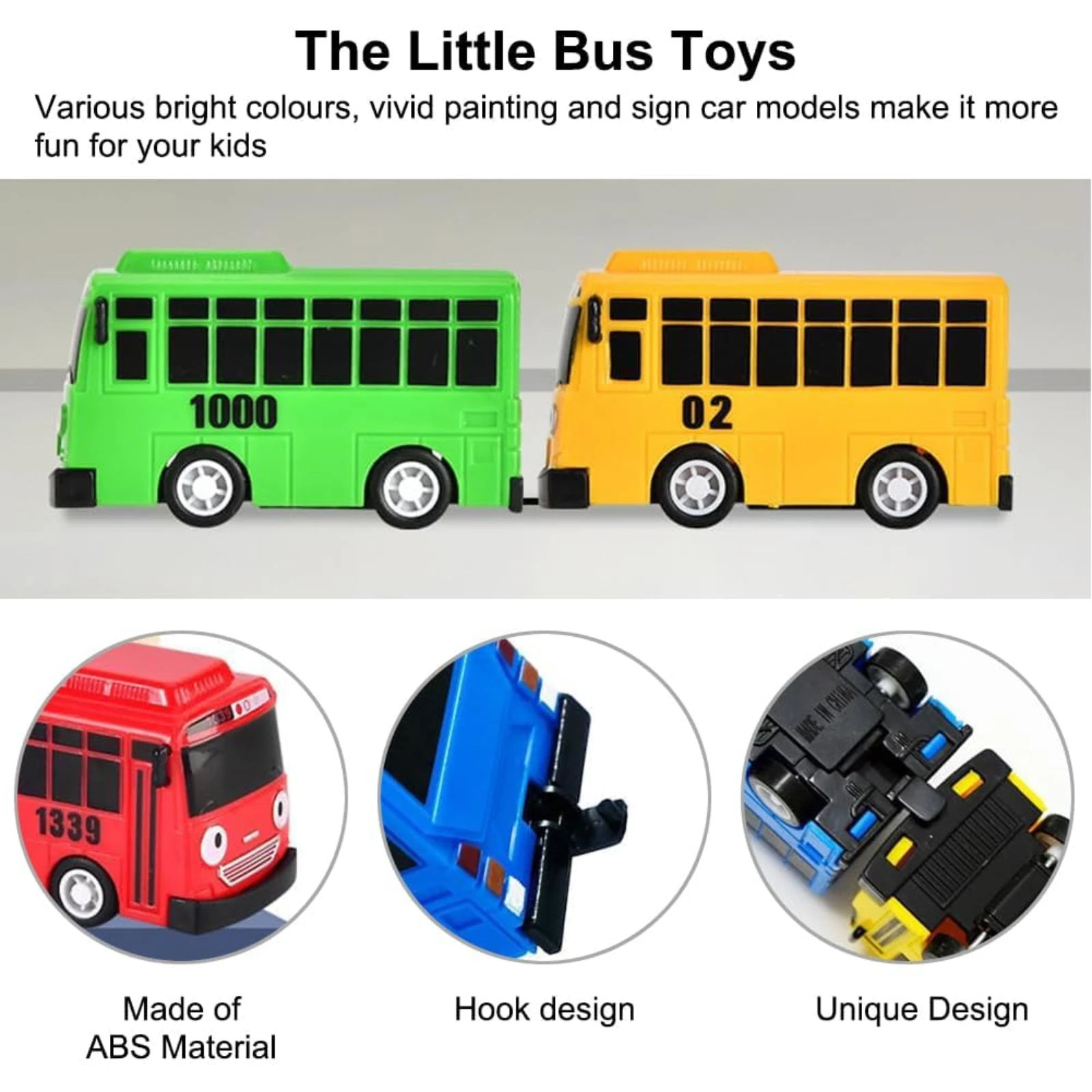 Mini Pull Back Tayo Bus Toy Se - Party Games Bus 리뷰 및 가격