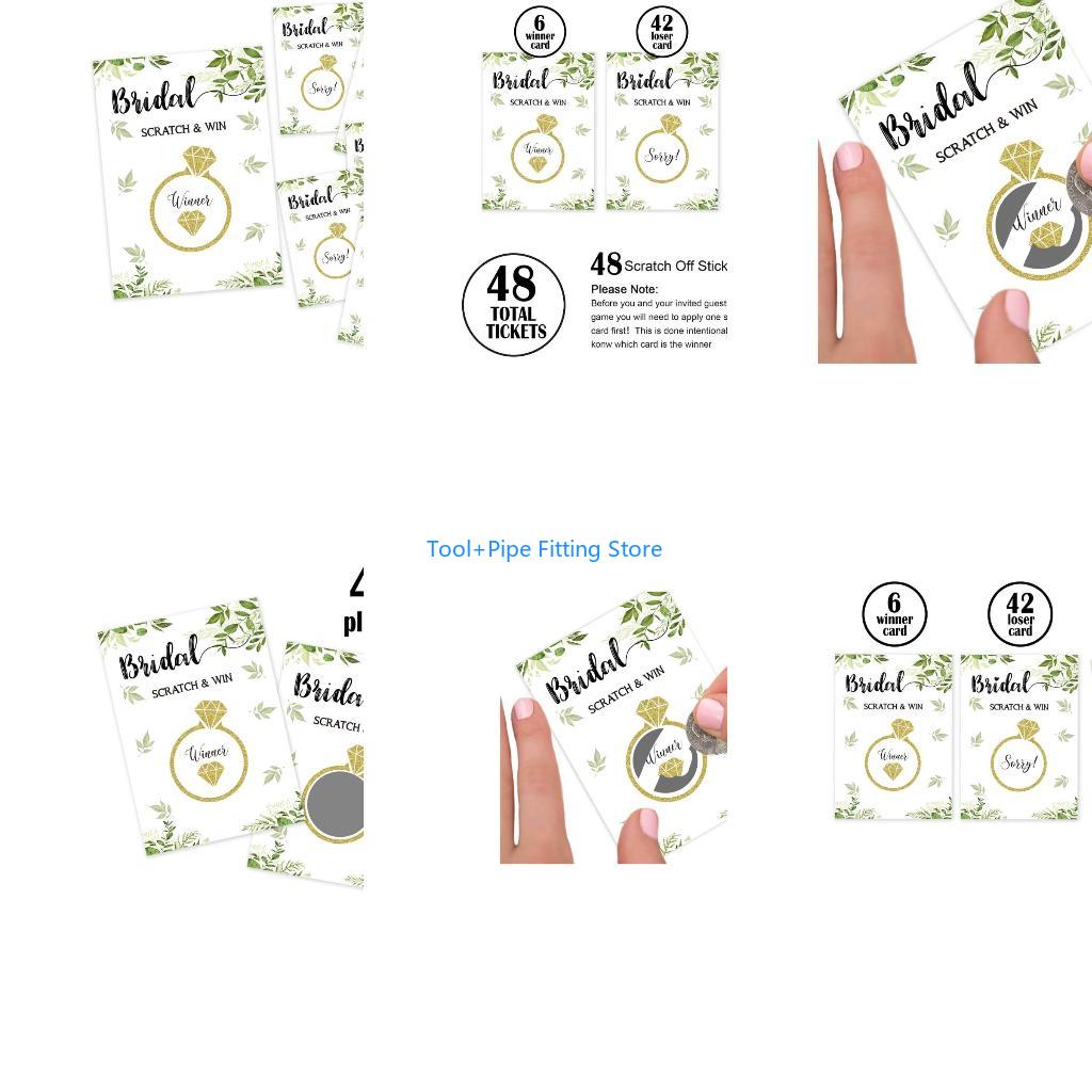 F92B Bridal Shower Scratch Off - Party Games Bridal Shower 리뷰 및 가격
