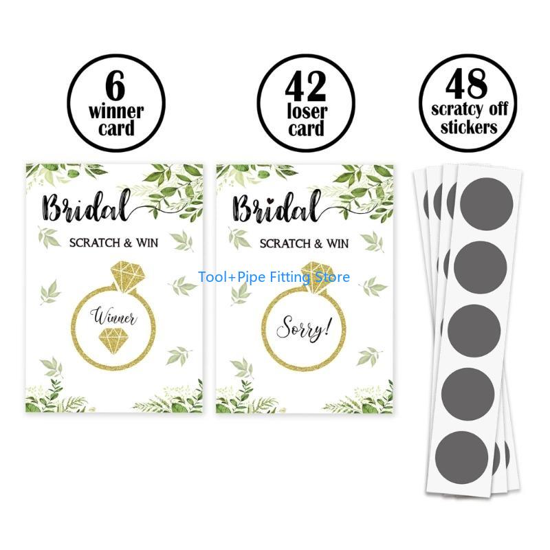 F92B Bridal Shower Scratch Off - Party Games Bridal Shower 리뷰 및 가격