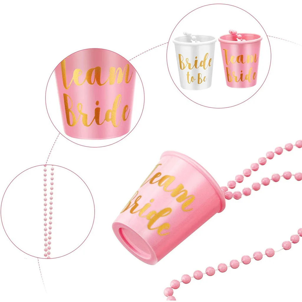 12pcs Team Bride Shot Glass Ne - Party Games Bridal Shower 리뷰 및 가격