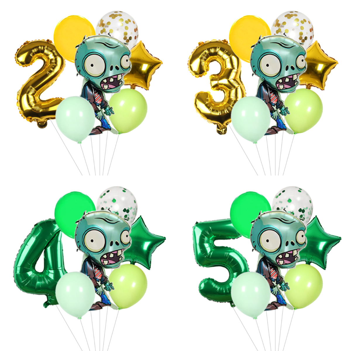 Plants vs Zombies Foil & Latex - Zombie Party Games 리뷰 및 가격