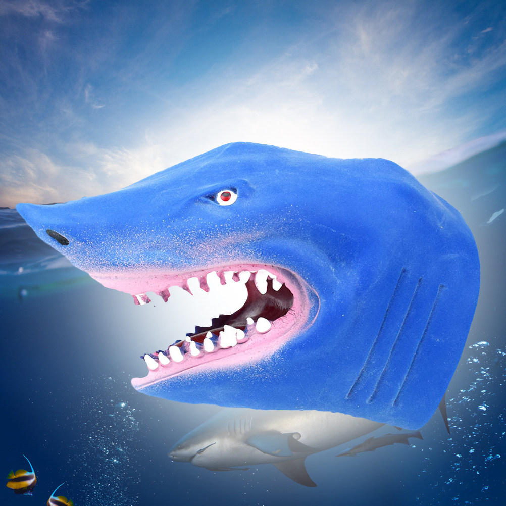 Bitting Shark Mouth Hand Puppe - Party Games Animals 리뷰 및 가격