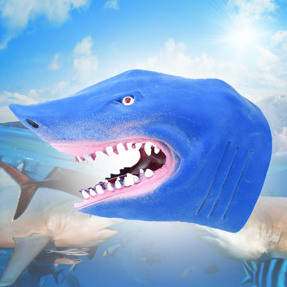 Bitting Shark Mouth Hand Puppe - Party Games Animals 리뷰 및 가격