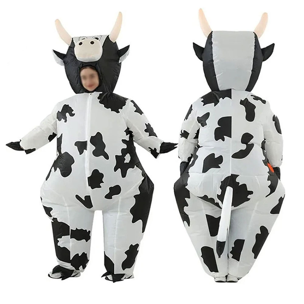 Halloween Dairy Cow Inflatable - Party Games Animals 리뷰 및 가격