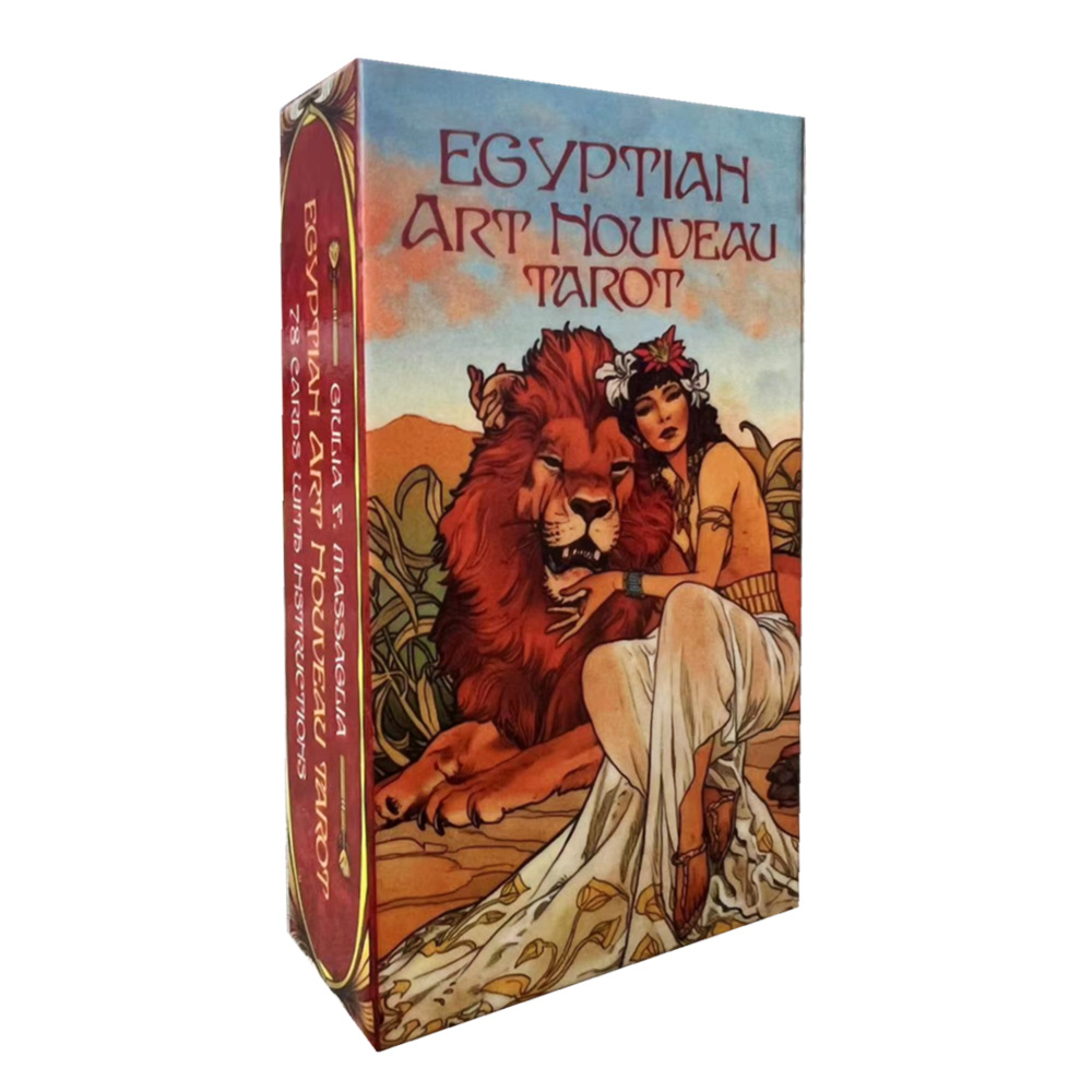 Egyptian Art Nouveau Tarot car - Party Games Meaning 리뷰 및 가격